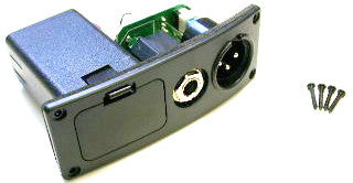 IBANEZ battery holder + output jack combo unit with xlr - for G5TCE/TCY17NE
