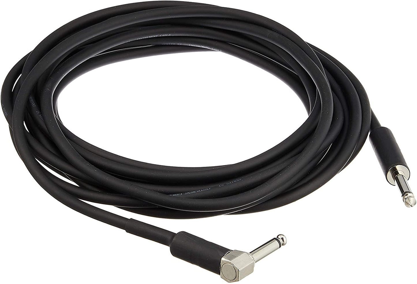 IBANEZ SI Serie (Standard) Instrumentenkabel - Gerade & abgewinkelter Stecker - Klinke - Klinke, Schwarz - 6,10 m / 20 ft