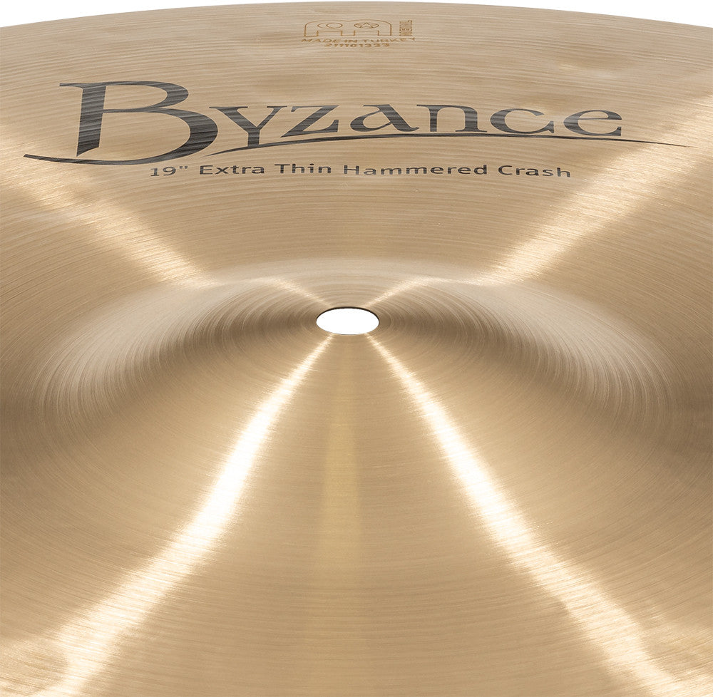 MEINL Cymbals Byzance Traditional Extra Thin Hammered Crash - 19"