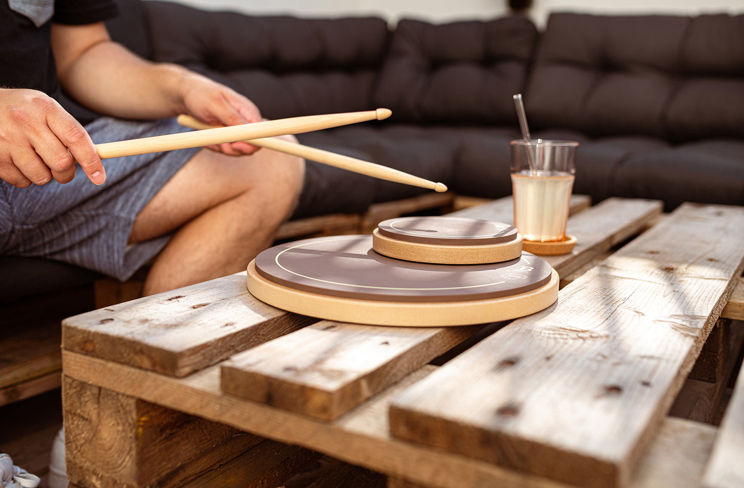 MEINL Stick & Brush - Practice Pad 12"