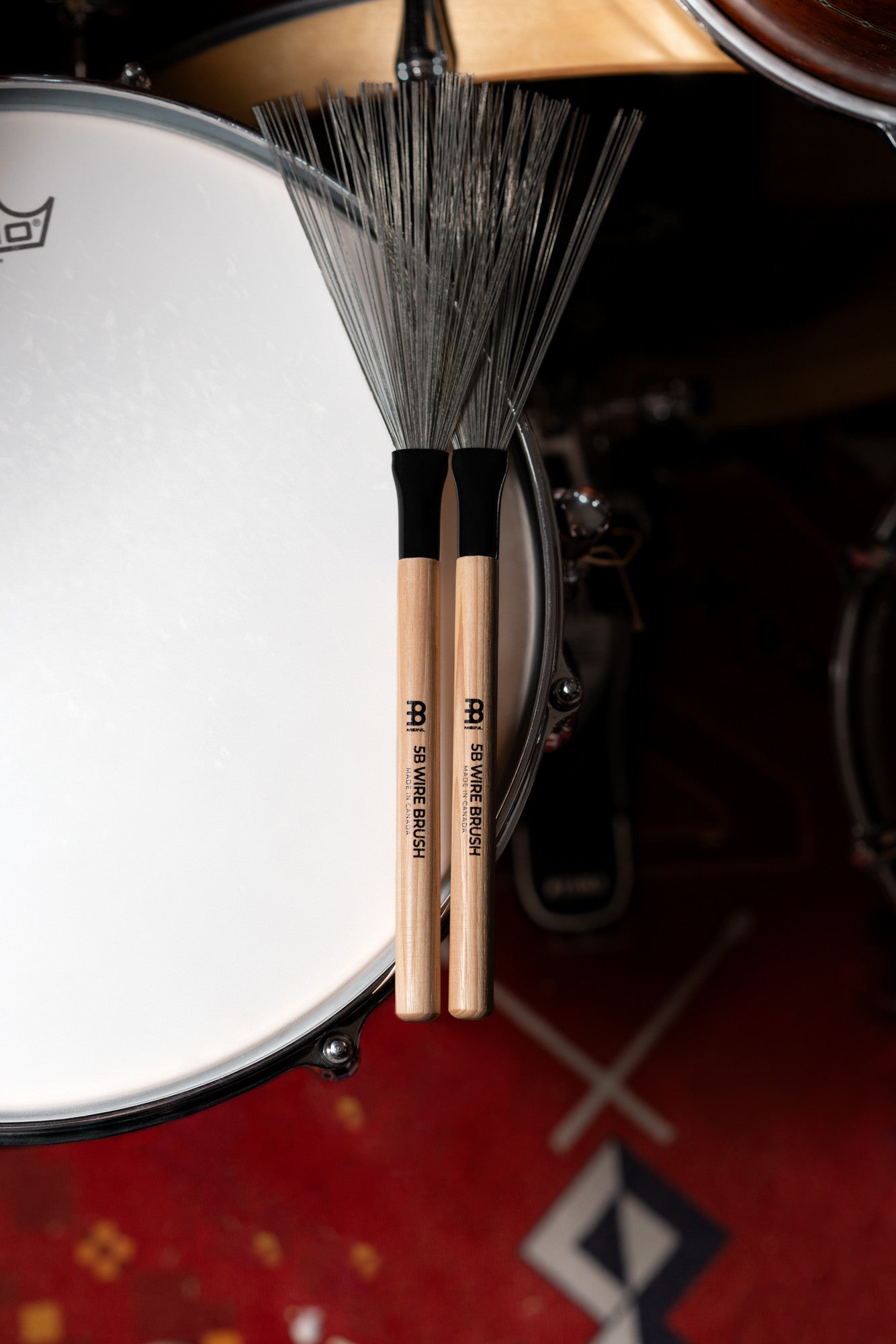 MEINL Stick & Brush - 5B Fixed Wire Brush