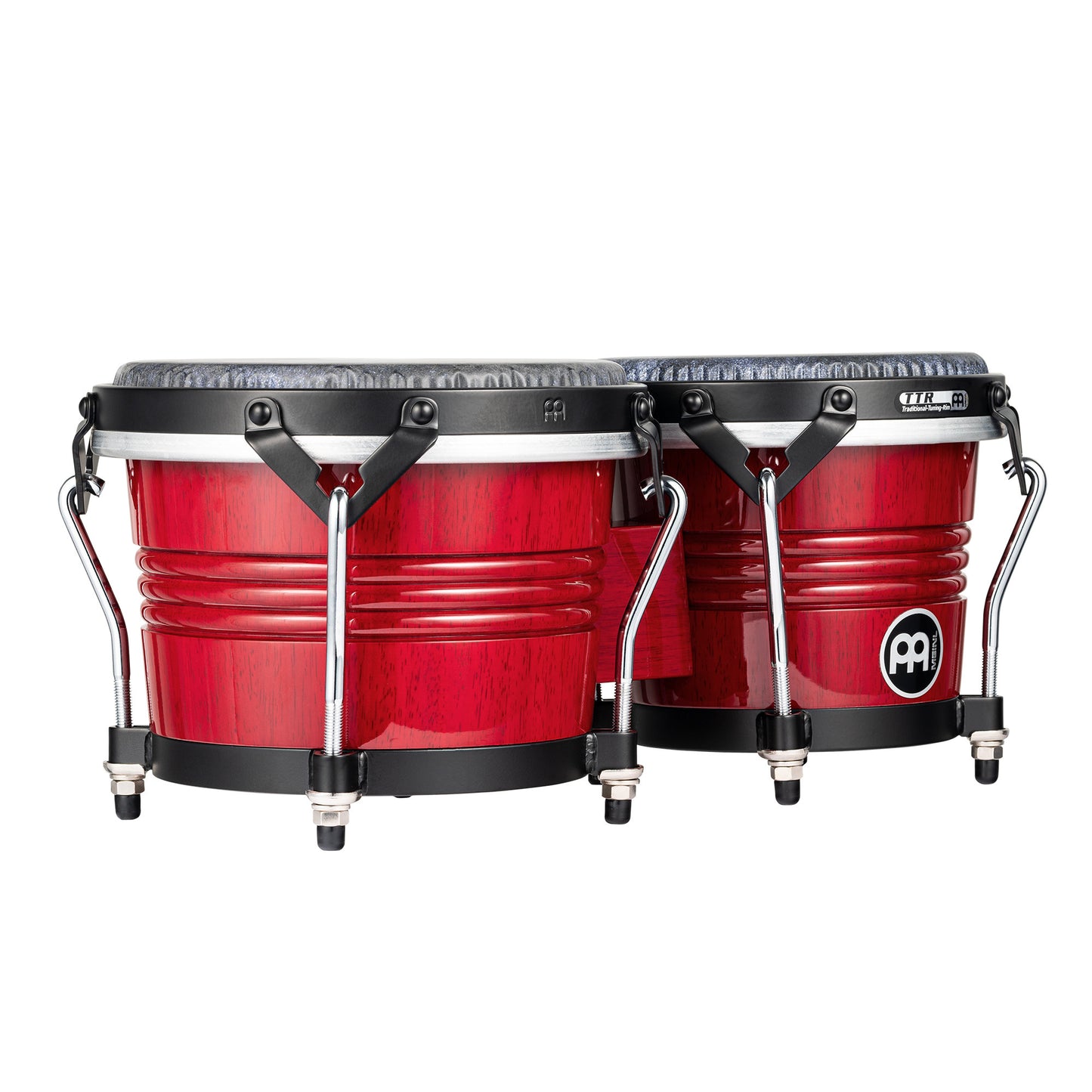MEINL Percussion Marathon Traditional Bongo 6 3/4" Macho & 8" Hembra - Wine Red