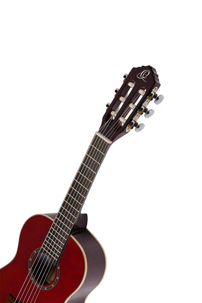 ORTEGA Family Series 1/2 Classical Guitar 6 String - Wine Red + Gigbag