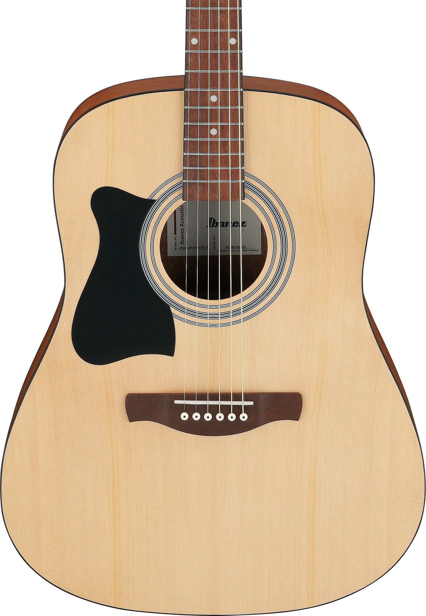 IBANEZ Jampack Akustikgitarren-Set 6-String Lefty - Open Pore Natural + Gigbag, Gurt, Stimmgerät & Plektren