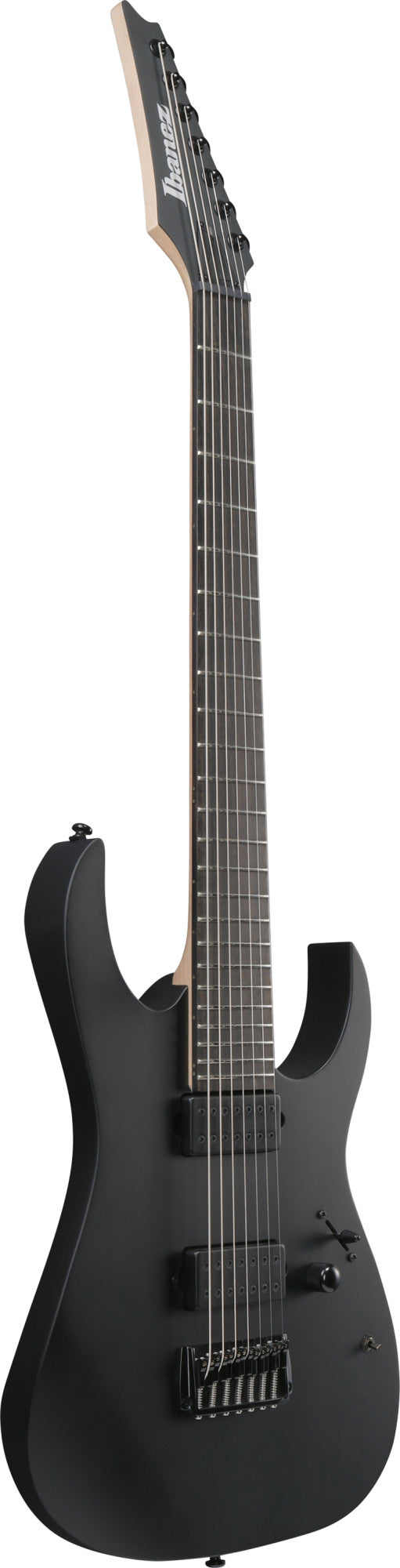 IBANEZ Iron Label RG Electric Guitar 7-String - Black Flat