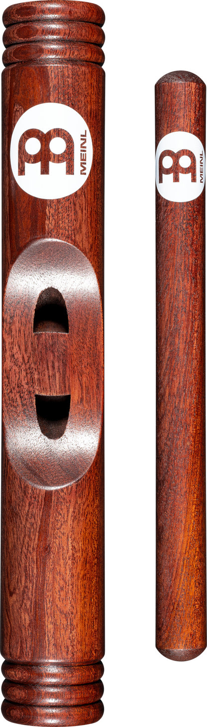 MEINL Percussion Wood Claves African - Hollowed Out Select Hardwood