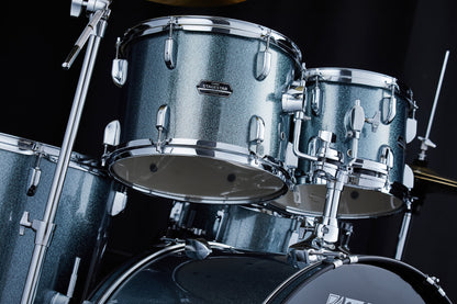 TAMA Stagestar Drum Set 5 teilig (22" BD) - Sea Blue Mist/Chrom HW + MEINL Cymbals BCS Cymbal Set