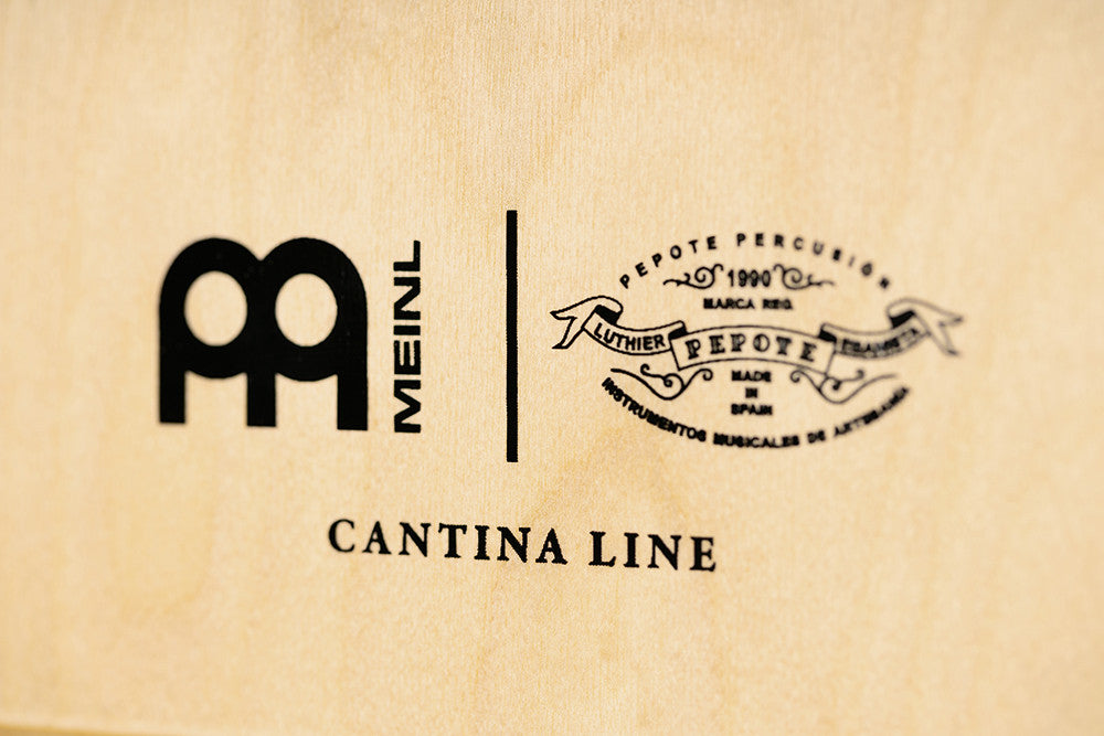 MEINL Percussion Artisan Edition Series String Cajon Cantina Line - Limba