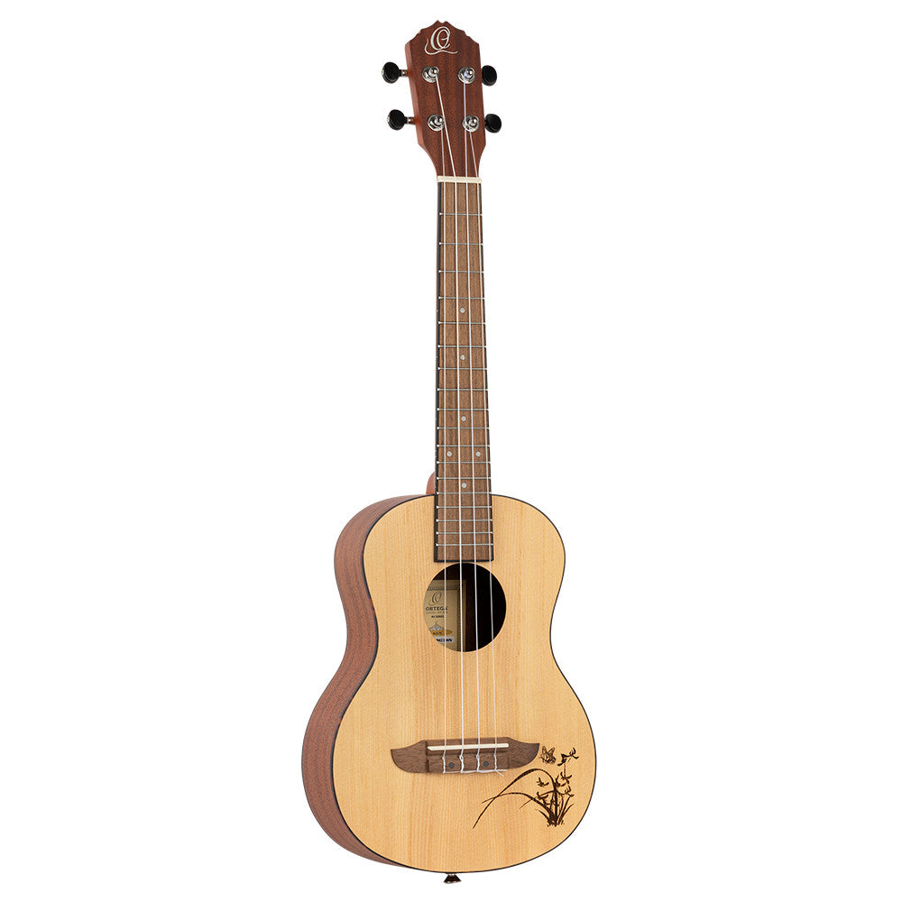 ORTEGA Bonfire Series Tenor Ukulele 4 String - Spruce/Sapele Natural