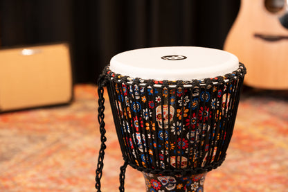 MEINL Percussion Travel Series Djembe 12" - Day of the Dead