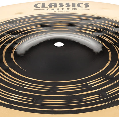 MEINL Cymbals Classics Custom Dual Crash - 16"