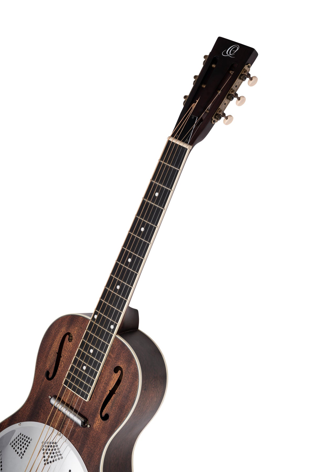 ORTEGA Americana Series Resonator Guitar 6 String - Whiskey Burst Matte / Chrome HW