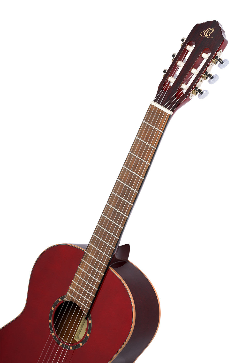 ORTEGA Family Series 4/4 Classical Guitar 6 String Lefty - Wine Red + Gigbag