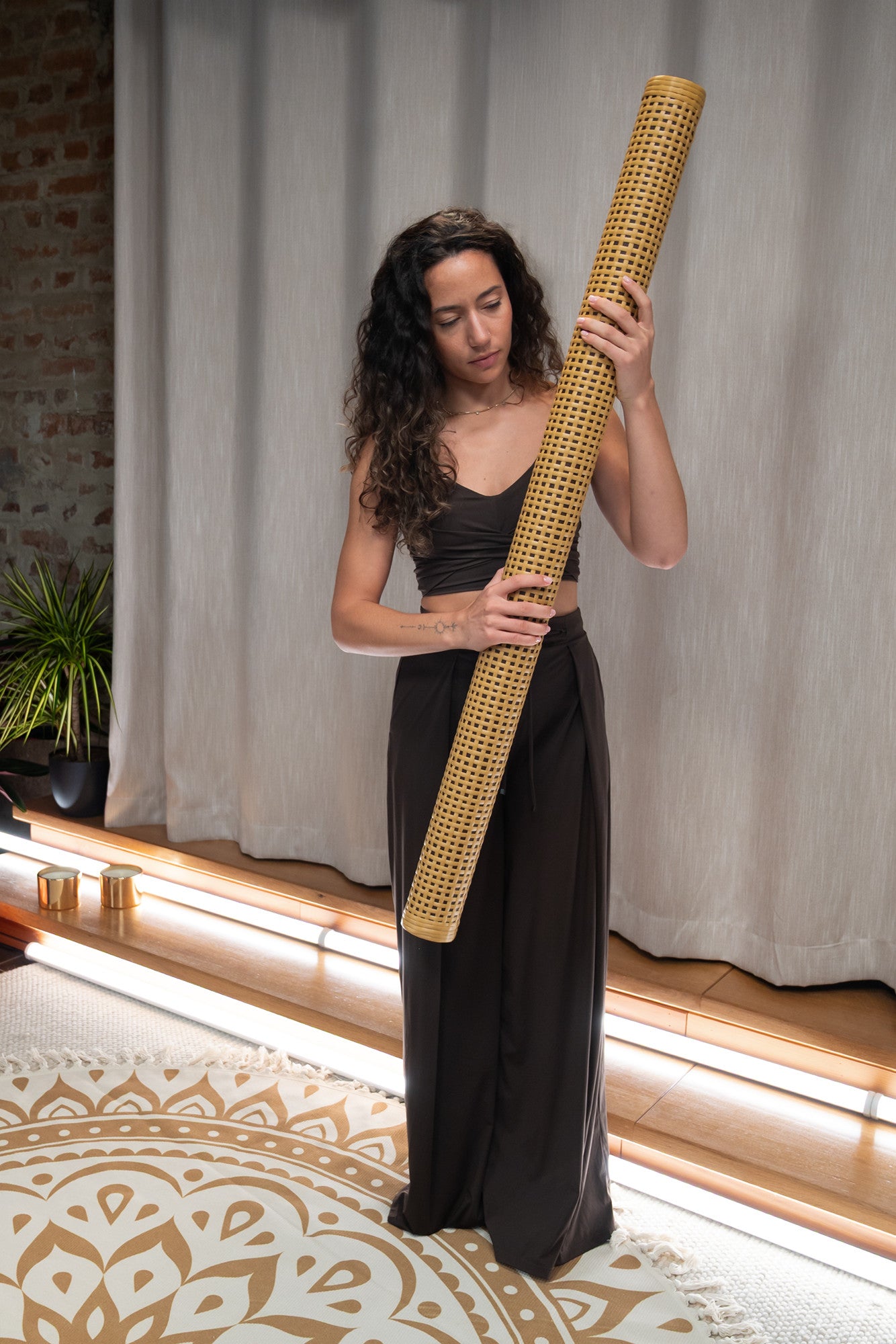 MEINL Sonic Energy Synthetic Rattan Rainstick, Groß