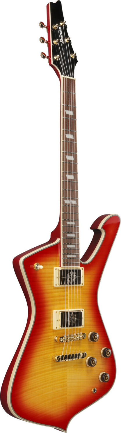 IBANEZ Iceman Electric Guitar 6-String - Cherry Sunburst + Gig Bag
