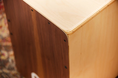 MEINL Percussion Snarecraft Professional Series Cajon 100 - Walnut