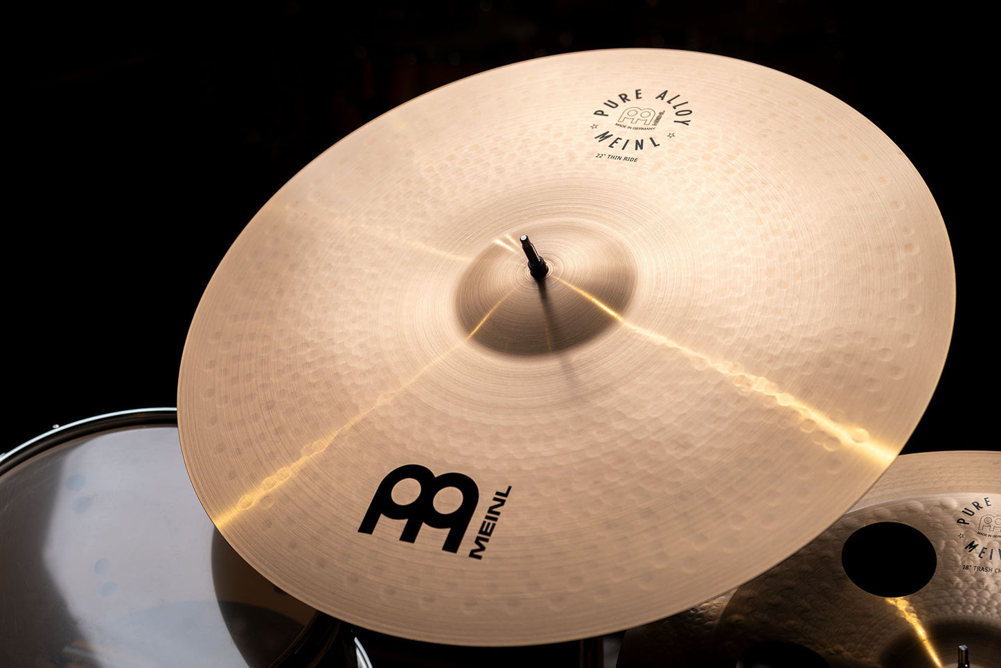 MEINL Cymbals Pure Alloy Thin Ride - 22"