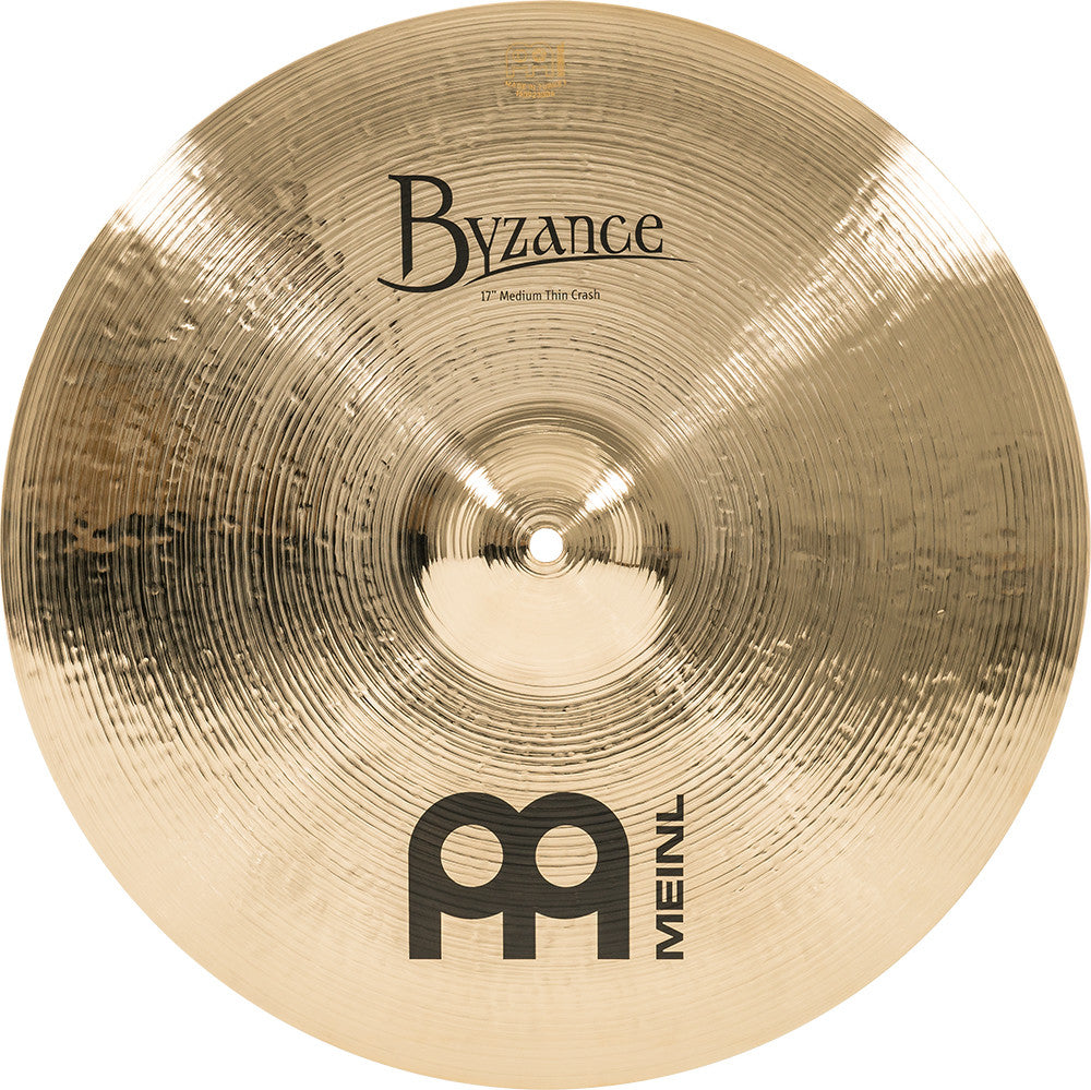 MEINL Cymbals Byzance Brilliant Medium Thin Crash - 17"
