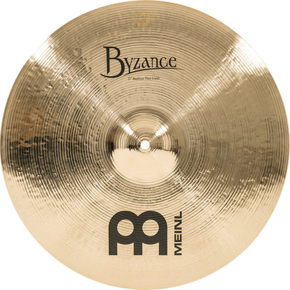 MEINL Cymbals Byzance Brilliant Medium Thin Crash - 17"