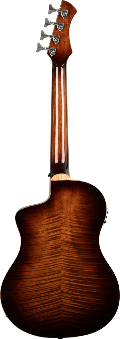 ORTEGA Ken Taylor Signature Series Acoustic Bass 4-String - Natural + Gigbag