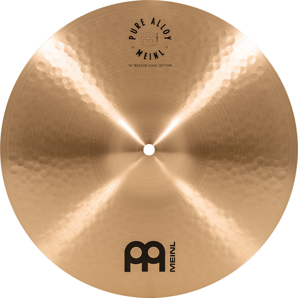 MEINL Cymbals Pure Alloy Medium Hihat - 14"