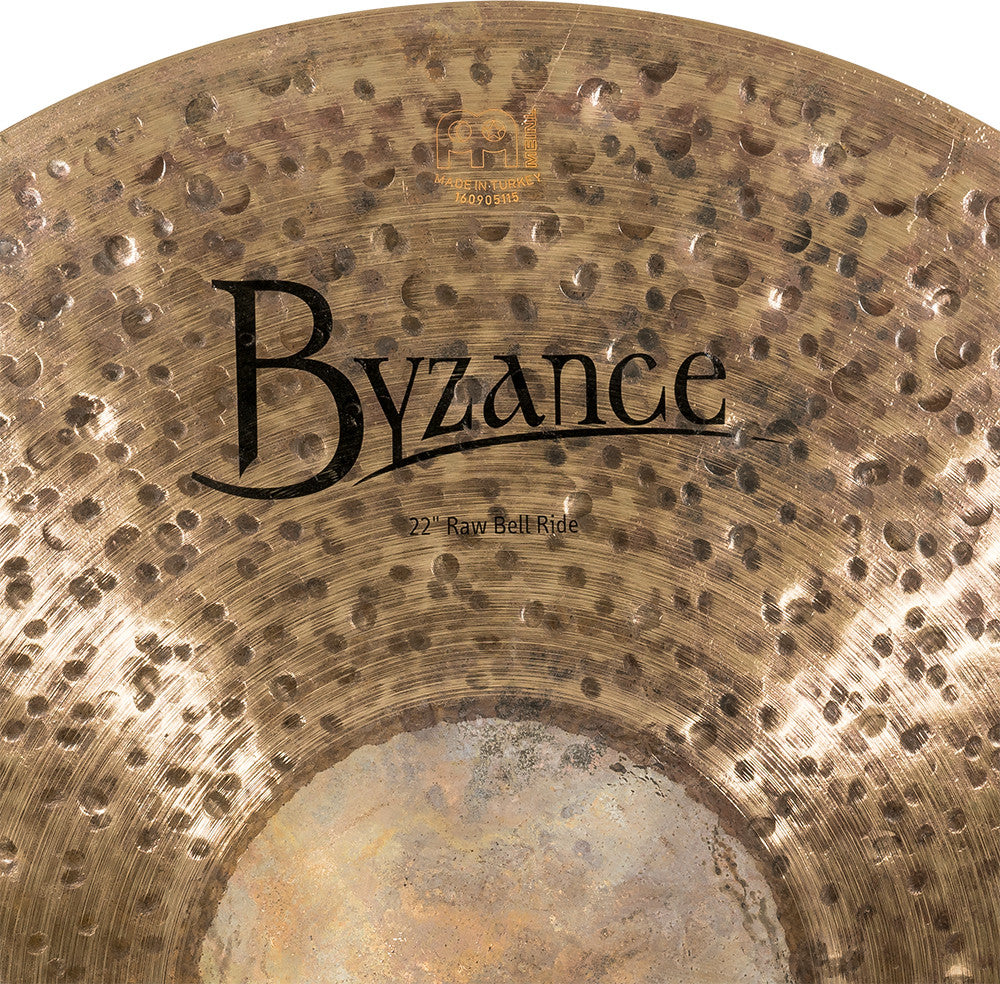 MEINL Cymbals Byzance Dark Raw Bell Ride - 22"