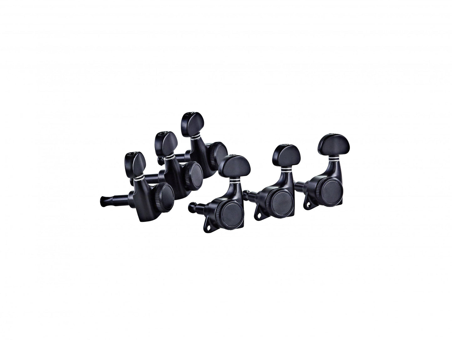ORTEGA 3+3 Guitar Locking Tuning Machines - Gloss Black