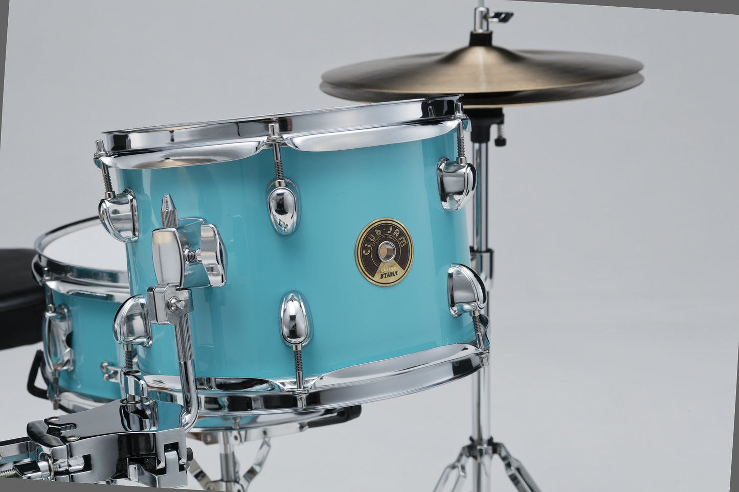 TAMA Club-Jam Shell Kit 4 teilig - Aqua Blue/Chrom HW