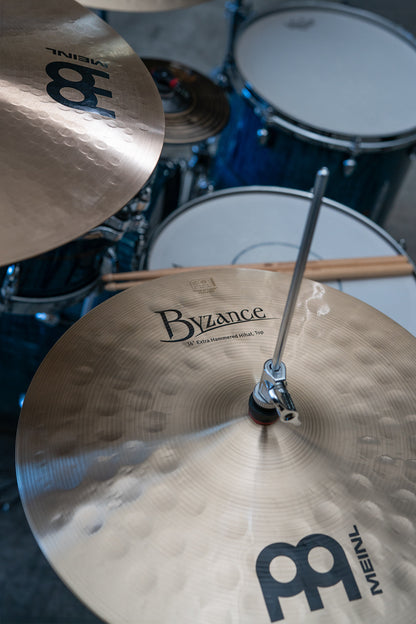 MEINL Cymbals Byzance Traditional Extra Hammered Hihat - 14"