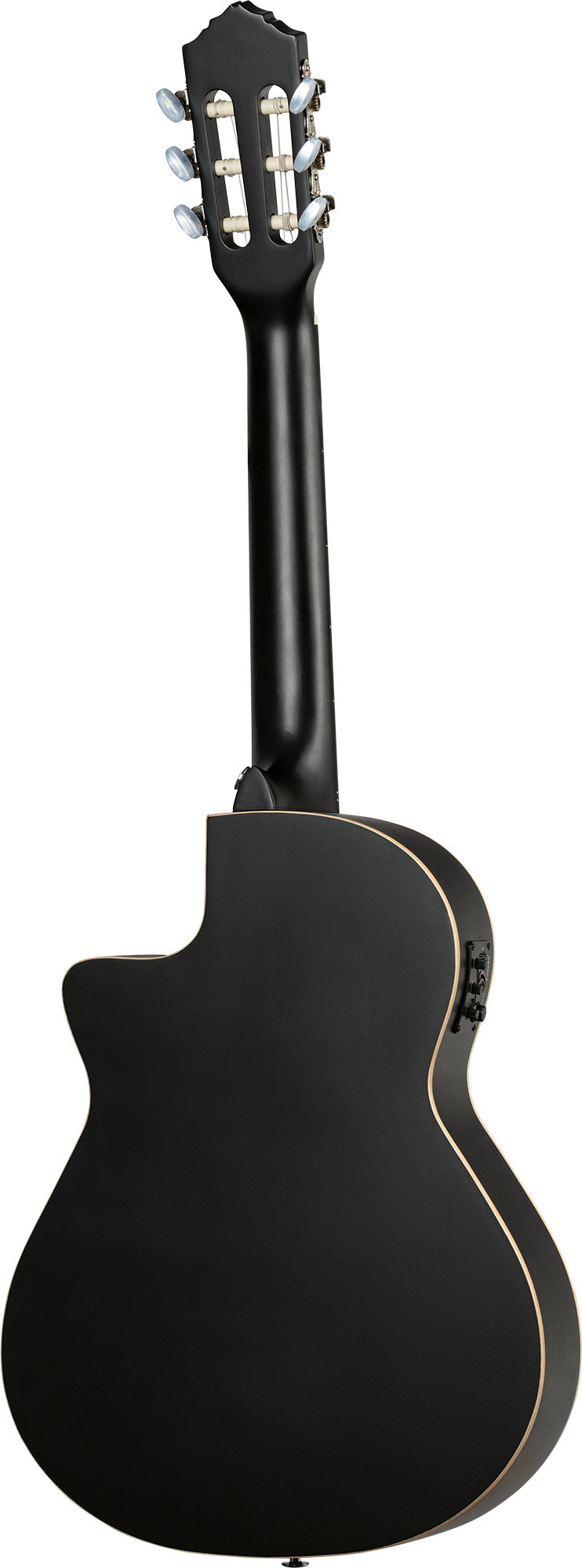 ORTEGA Family Series 3/4 Konzertgitarre 6-String - Satin Black + Gigbag
