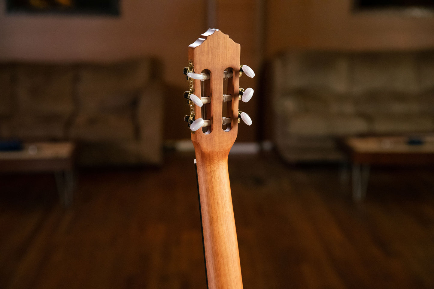 ORTEGA Family Series Pro 4/4 Konzertgitarre 6 String - Massive Zeder / Mahagoni Natur + Bag
