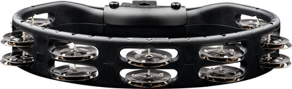 MEINL Percussion Headliner® Series Mountable Molded ABS Tambourine - Black