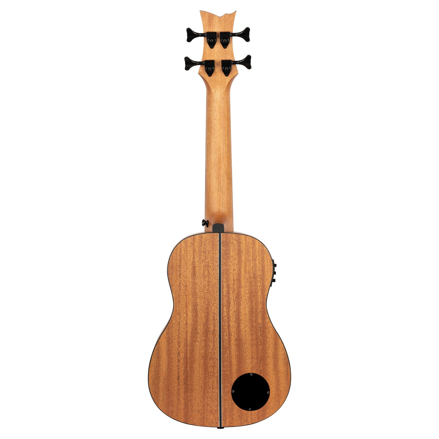 ORTEGA Lizard Serie Short Scale Fretless Uke Bass 4 String - Mahogany Natural + Bag