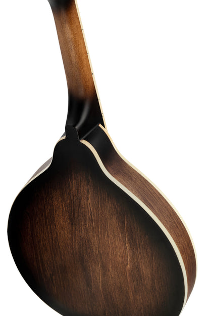 ORTEGA Americana Series A-Style Mandolin 8 String - Maple Satin Whiskey Burst