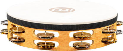 MEINL Percussion Traditional Wood Series Headed Tambourine - 10"