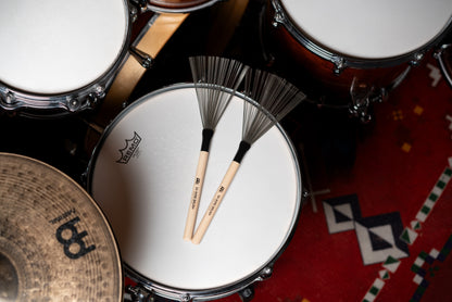 MEINL Stick & Brush - 5A Fixed Wire Brush