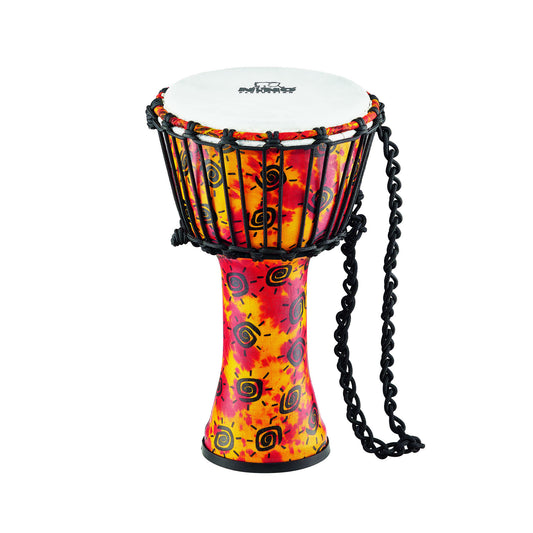 NINO Percussion Rope Tuned Synthetic Djembe 8" - Sunshine