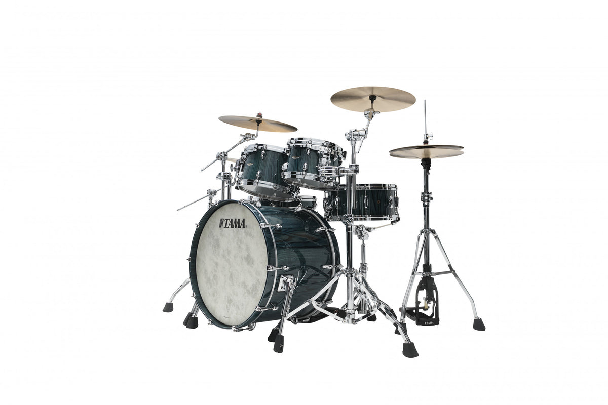 TAMA STAR Walnut Shell Kit 4 teilig - Light Indigo Japanese Chestnut/Chrom HW