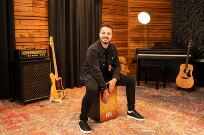 MEINL Percussion Headliner® Series Snare Cajon - Sonoran Amber Fade