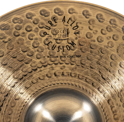 MEINL Cymbals Pure Alloy Custom HiHat - 14"