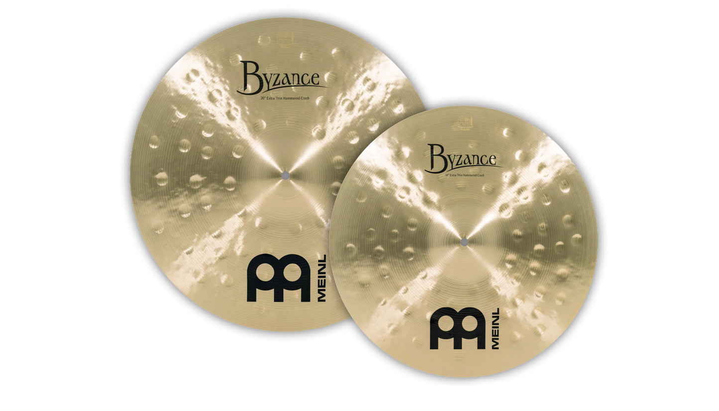 MEINL Cymbals Byzance Traditional Crash Pack