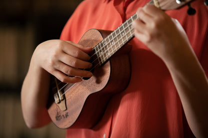 ORTEGA Bonfire Series Soprano Ukulele 4 String - Sapele Natural