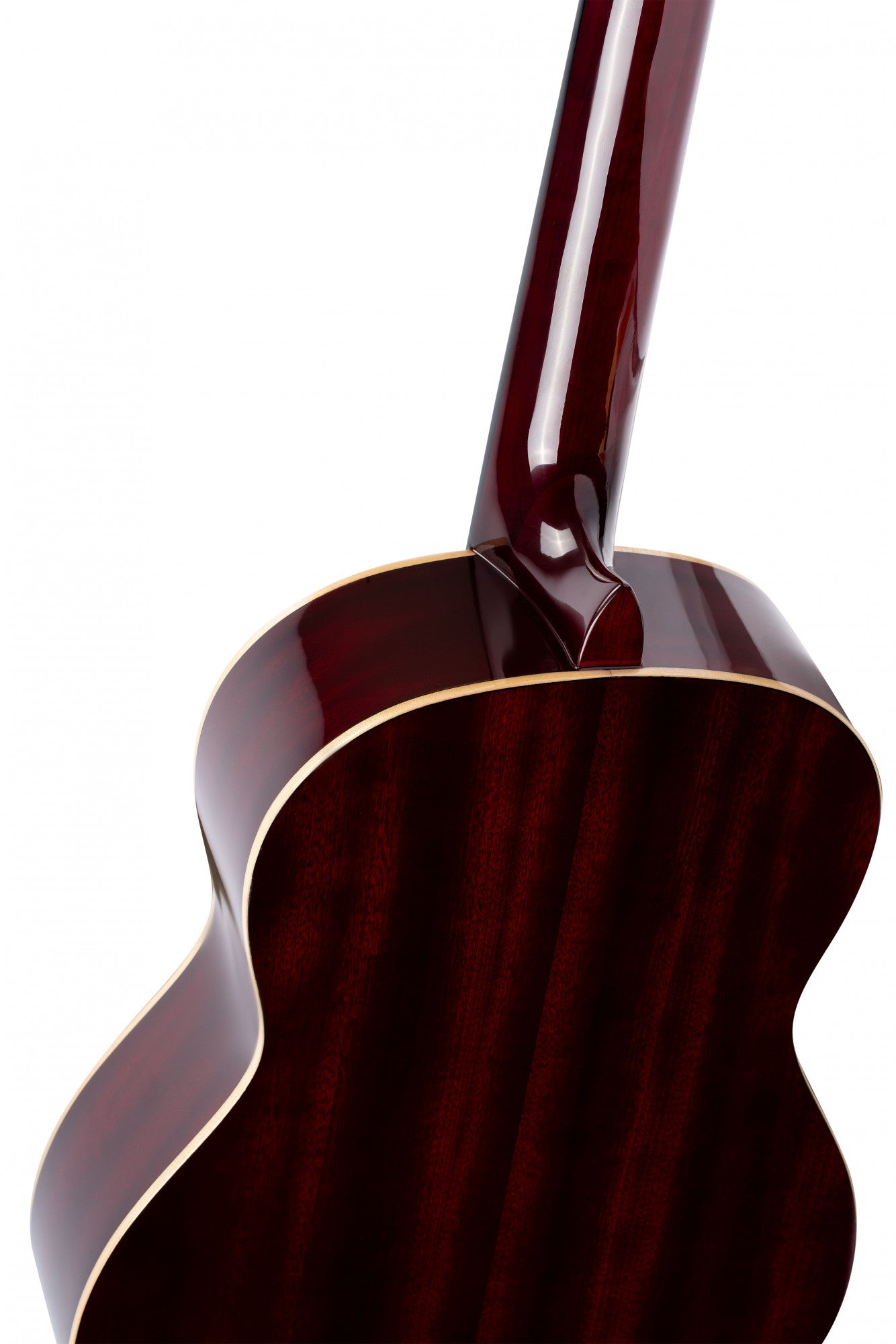 ORTEGA Family Series 4/4 Konzertgitarre 6 String - Weinrot + Bag