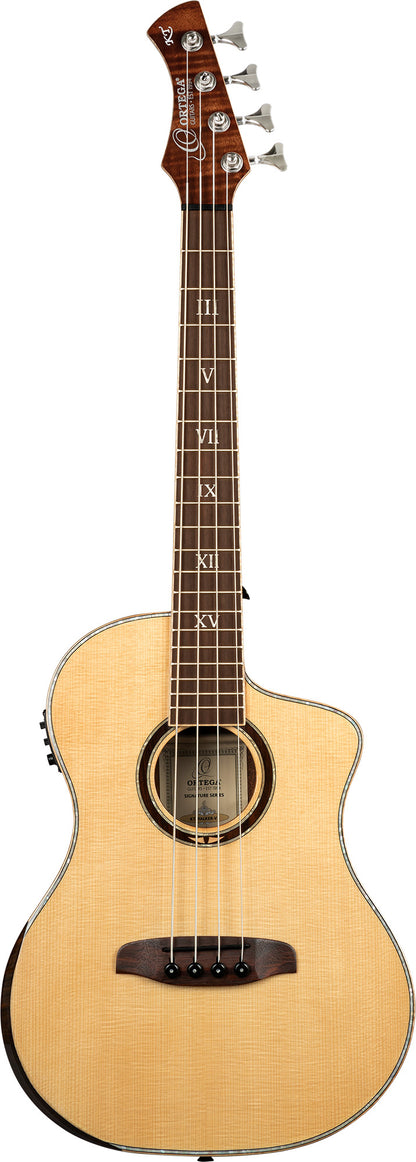 ORTEGA Ken Taylor Signature Series Acoustic Bass 4-String - Natural + Gigbag