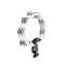 MEINL Percussion Headliner® Series Mountable Molded ABS Tambourine - White