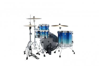 TAMA Starclassic Walnut/Birch Lacquer Shell Kit 3 teilig - Molten Blue Ice Fade/Chrom HW
