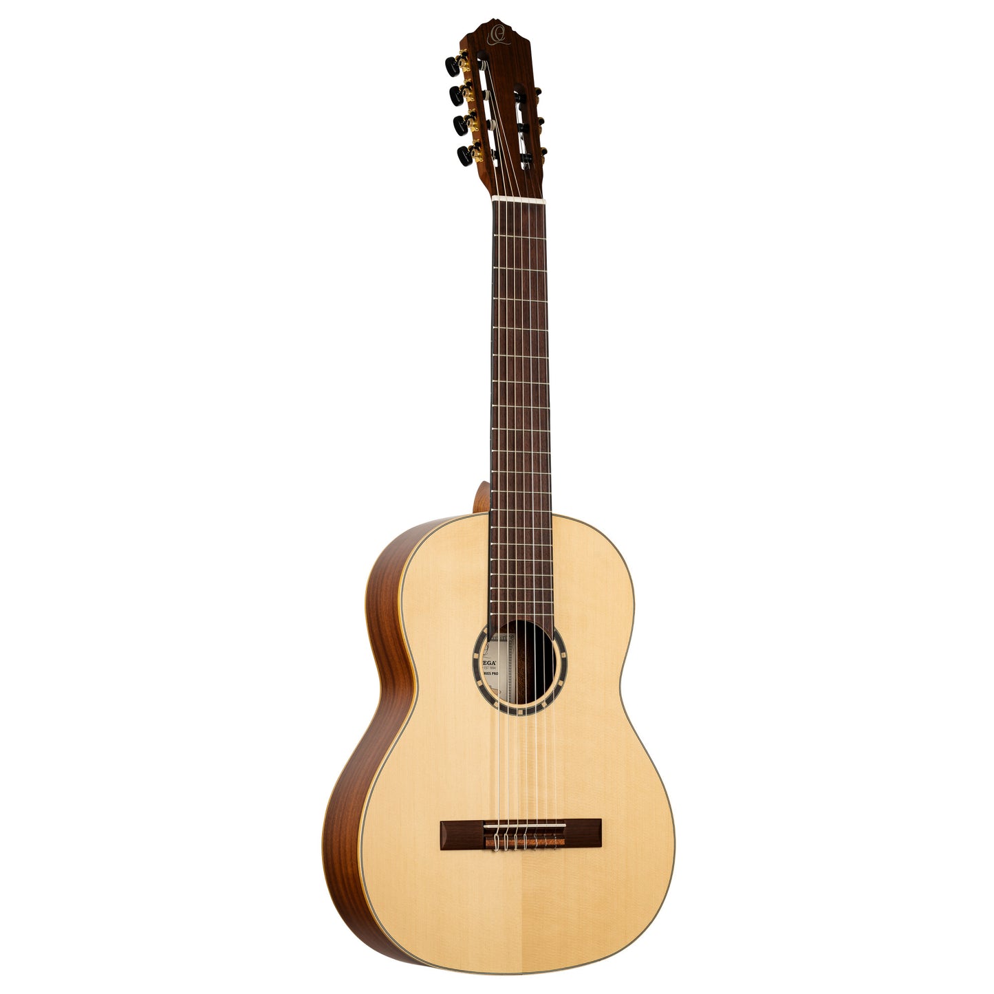 ORTEGA Family Series Pro 4/4 Slim Neck Konzertgitarre 7 String - Massive Zeder + Bag