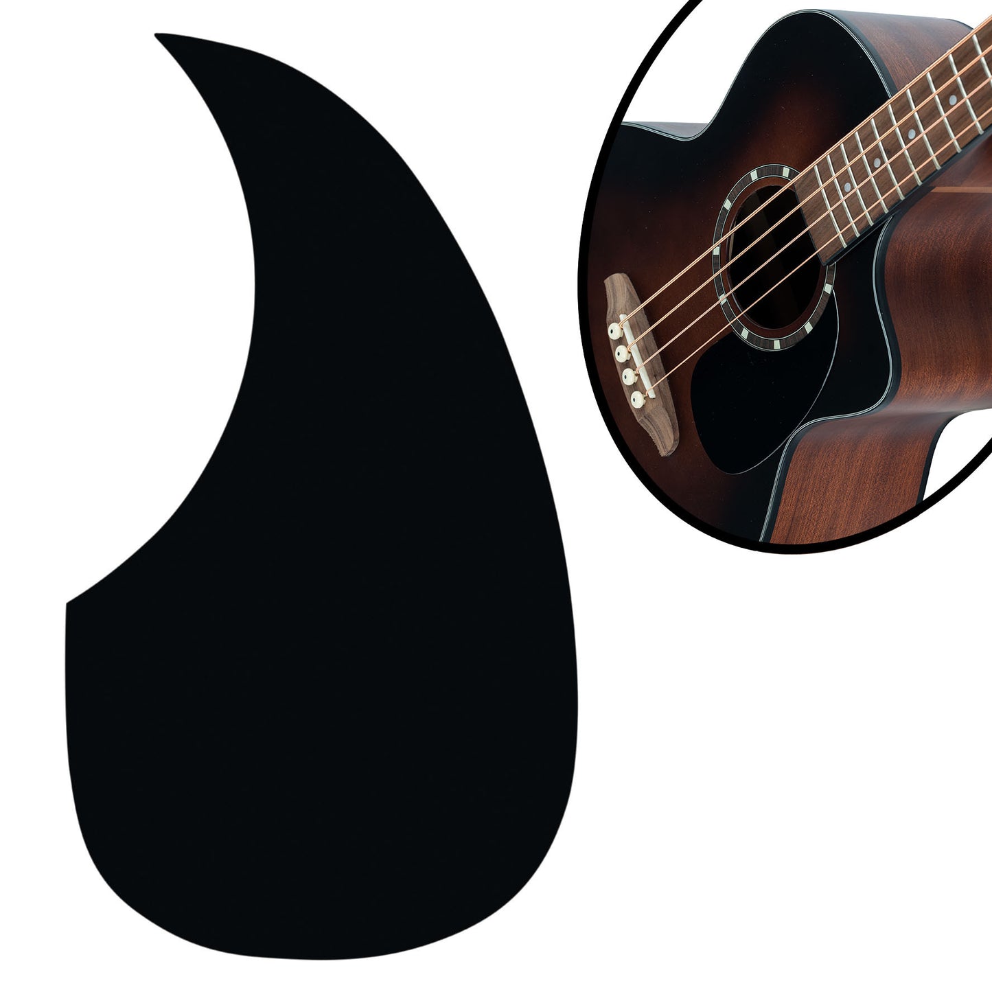 ORTEGA Deep Series 7 Medium Scale Acoustic Bass 4 String - Spruce / Mahogany Bourbon Fade