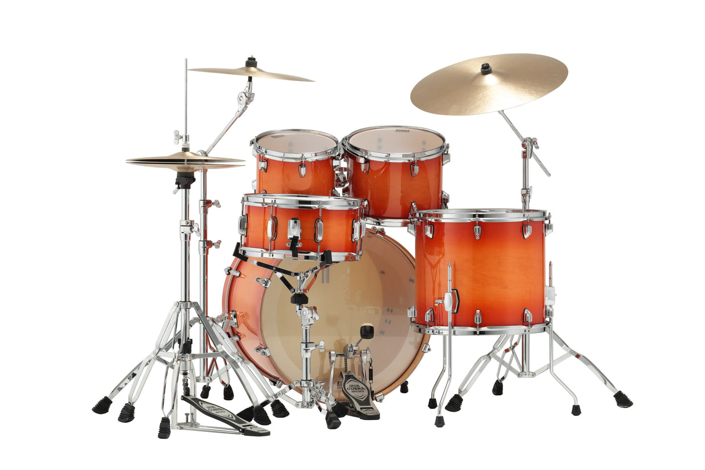 TAMA Superstar Classic Drum Set 5 pcs - Tangerine Lacquer Burst/Chrome HW + SM5W Hardware Kit