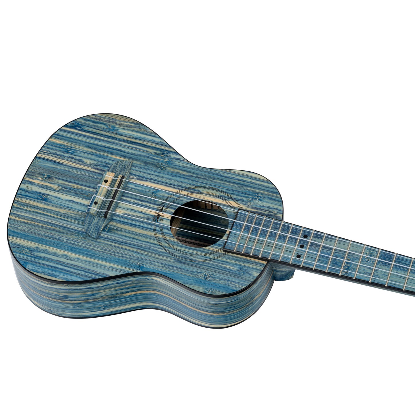 ORTEGA Bamboo Serie Konzert Ukulele 4 String - Solid Bamboo Stonewashed + Bag